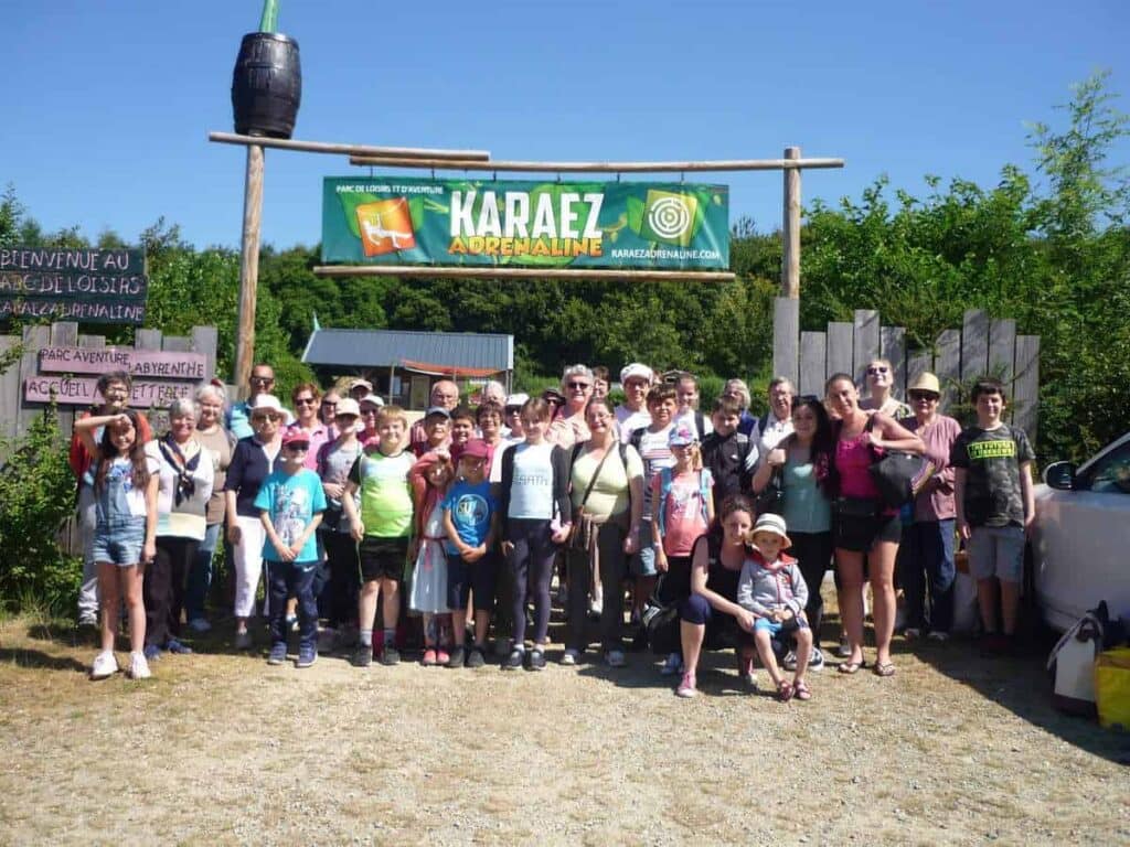 You are currently viewing Sortie familiale au Parc de loisirs et d&rsquo;aventures Karaez Adrenaline à Carhaix Plouguer