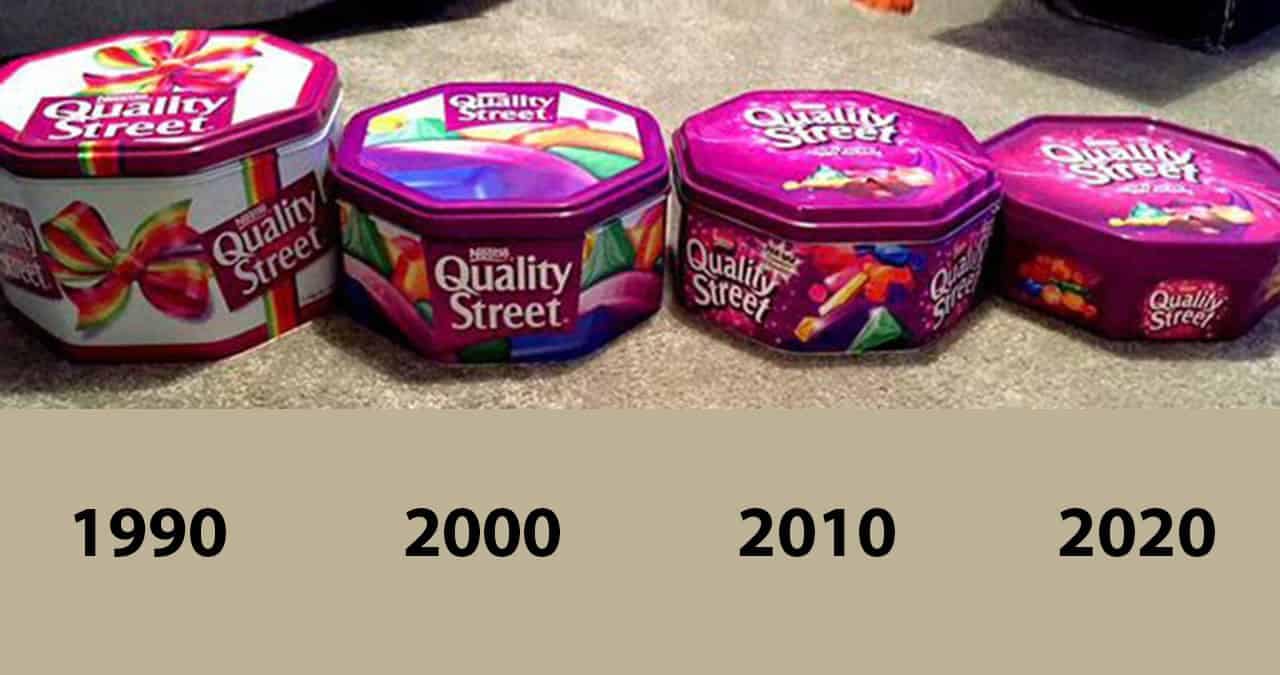 You are currently viewing La « shrinkflation » (ou « réduflation » en français), pratique commerciale trompeuse